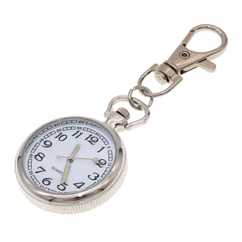 Новые Карманные часы Карманные часы Медсестры Брелок для Ключей Fob Часы с батарейкой Доктор Медицинские Винтажные Часы