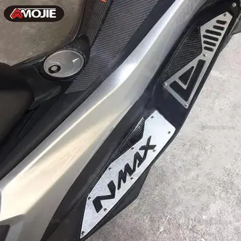 Мотоцикл N-MAX 155 Подножка Для Ног Колышки Пластины Колодки Набор Подножек Для YAMAHA NMAX 155 NMAX155 2015 2016 2017 2018 2019 2020