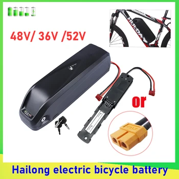 Оригинальный Аккумулятор Для электрического Велосипеда Hailong 48V 36V 52V 17Ah 18650 Литиевая батарея Bafang Battery с 40A BMS BBS02 BBS03 BBSHD