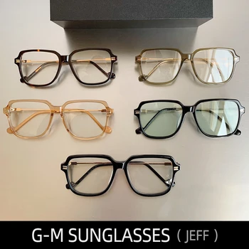 Солнцезащитные очки JEFF Gentle MxxR Для Женщин, Мужские Черные Очки Cat eye MGlasses, Шпионские Модные Негабаритные Роскошные Дизайнерские Брендовые Корейские