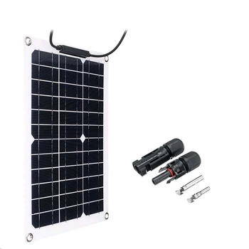 300 Вт Портативная монокристаллическая солнечная панель 18 В Зарядное устройство для автомобиля RV