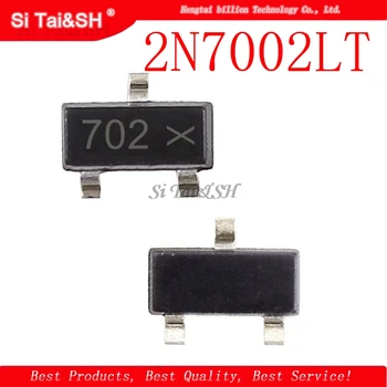 100 шт./лот, 2N7002LT, 2N7002 7002 N-канальный MOSFET N-CH SOT23 SMD.