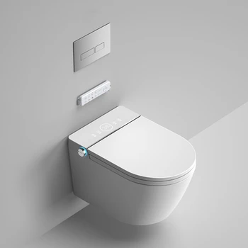 Датчик для ног биде в ванной комнате автоматический интеллектуальный смывной унитаз в комплекте настенный hun