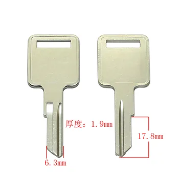 C373 Дом заготовки для ключей от дверей Слесарные принадлежности Заготовки для ключей 10 шт./лот, зародыш ключа экскаватора