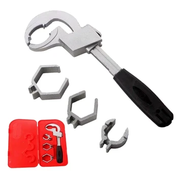Универсальный гаечный ключ Многофункциональный гаечный ключ для ванной комнаты для ремонта водопроводных труб и аксессуаров для дома
