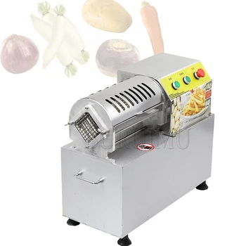 Электрическая Машина для производства картофельных чипсов, Эффективная кухонная машина для нарезки картофеля фри
