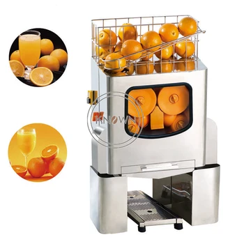 Самая популярная коммерческая автоматическая соковыжималка для апельсина, граната, лимона, цитрусовых из нержавеющей стали, бесплатная доставка морем