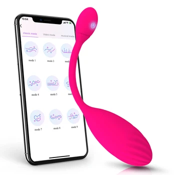 Приложение Remote Egg Вибраторы Секс-Игрушки Для Женщин, Стимулятор Точки G, Вагинальные Шарики, Вибратор Кегеля, Носимые Трусики, Вибраторы Для Женщин