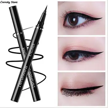 Профессиональный водостойкий макияж для черных женщин Comestic Eye Liner Pencil Make Crete Eyes Маркерная ручка Жидкая подводка для глаз