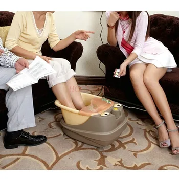 Раздельная ванночка для ног, Автоматический Массажный умывальник, Электрическое отопление, Подошвенная чистая ванночка для ног, Бочка для мытья Ног, Домашний педикюр