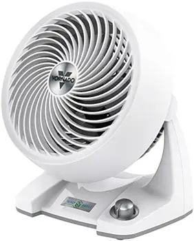 Вентилятор средней циркуляции воздуха Energy Smart 633DC с регулируемой скоростью вращения, белый