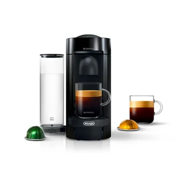 Кофеварка Nespresso Vertuo Plus от De'Longhi, черная