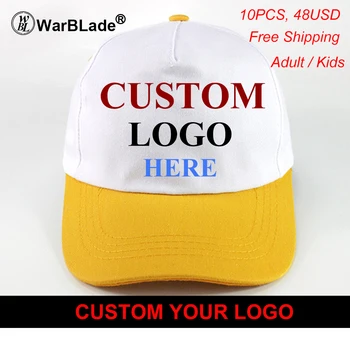 Шляпы с вышивкой с логотипом WarBLade, Бейсбольная кепка Snapback, акриловая кепка, регулируемая хип-хоп или встроенная шляпа с полным закрытием