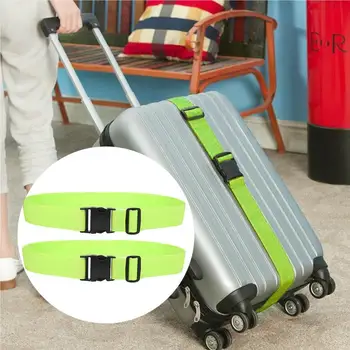 2 шт. Регулируемый багажный ремень, многофункциональный чемодан, ремешок с пряжкой, бирка для багажных ремней
