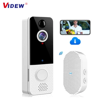 Беспроводной WiFi Дверной звонок Камера 1080P Телефон Дверной звонок Для квартир ИК-Сигнализация Охранный Домофон WIFI Видео Дверной звонок