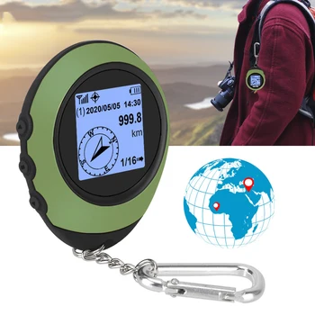 Высокоточный спутниковый Мини-портативный GPS-компас с координатами, Локатор высоты, Навигатор, Спорт на открытом воздухе, Отслеживание пеших прогулок
