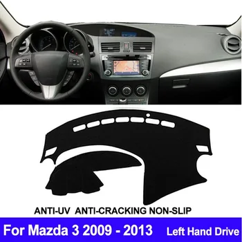 Для Mazda 3 M3 BL 2009 2010 2011 2012 2013 Крышка приборной панели Автомобиля Автомобильный Коврик Для приборной панели Коврик для приборной панели Ковер Анти-УФ Противоскользящий