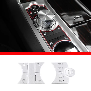 Для 2012-2015 Jaguar XF наклейки на кнопки центрального управления из сплава premium edition аксессуары для интерьера
