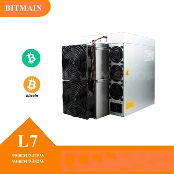 Илон Маск Dogecoin Antminer L7 9500M 3425W 9300M 3352W Bitmain Litecoin Mining Master с включенным блоком питания