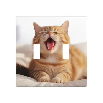 Настенный выключатель Ragdoll Cat, Крышка розетки, панель для украшения ванной комнаты, гостиной, спальни