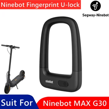 Origianl Ninebot 9 Интеллектуальный отпечаток пальца Bluetooth U-lock, защитный замок, замок для электрического скутера, интеллектуальное соединение Bluetooth