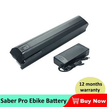 36-вольтовый аккумулятор Saber Starter Pro для электровелосипеда 36V 10Ah 10.4Ah 12.5Ah 13Ah 16Ah 17.5Ah 250w 350w 500w литий-ионный аккумулятор для электровелосипеда с зарядным устройством