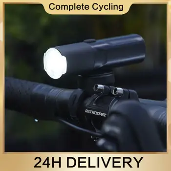 Домашний фонарик, зарядка через USB, Пылезащитная фара для горного велосипеда, наружный фонарик, велосипедная фара, корпус из алюминиевого сплава, 6 режимов